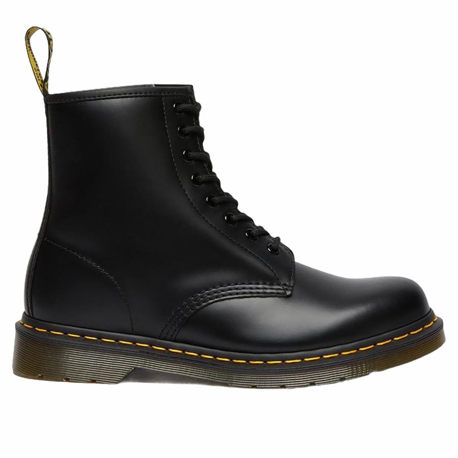 1460 Smooth Black stivaletto unisex uomo donna Dr Martens | 11822006