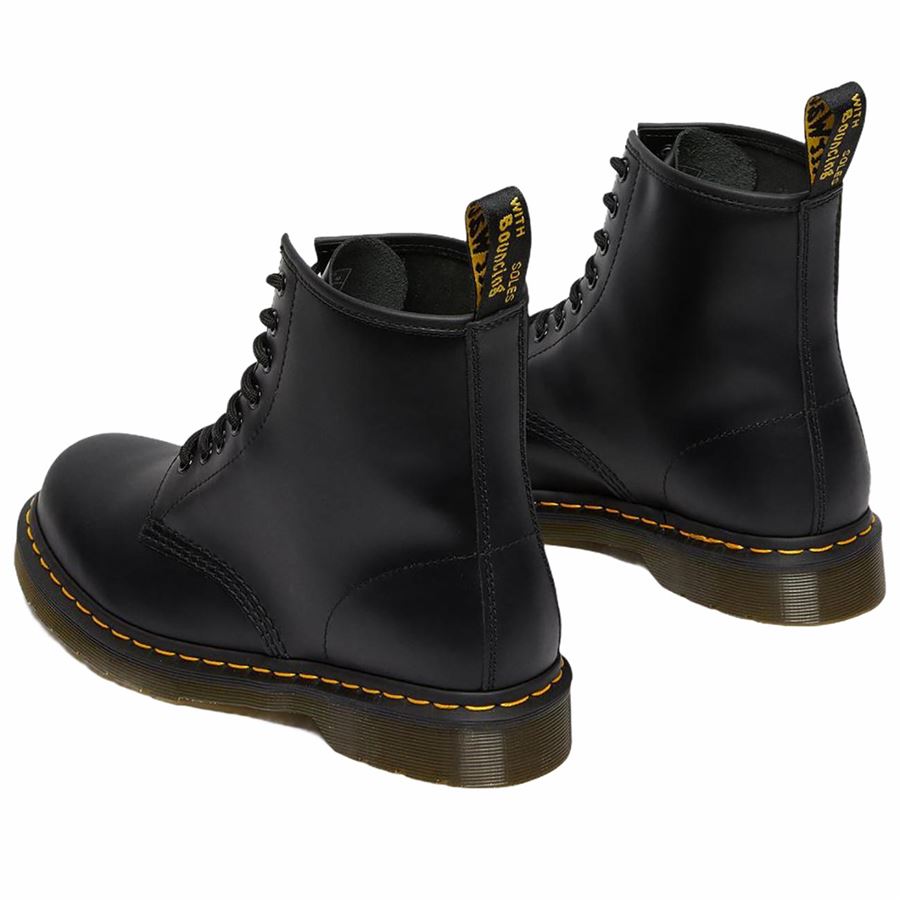 1460 Smooth Black stivaletto unisex uomo donna Dr Martens | 11822006
