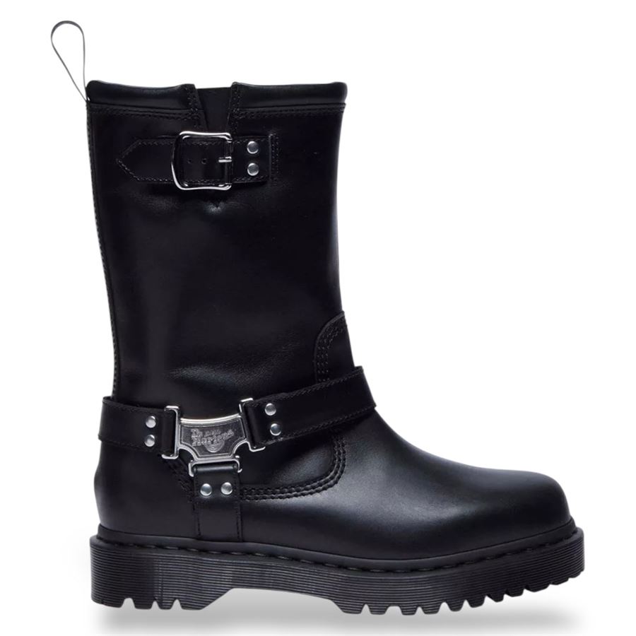 Anistone Hi stivale biker in pelle da donna Dr Martens | 32199001