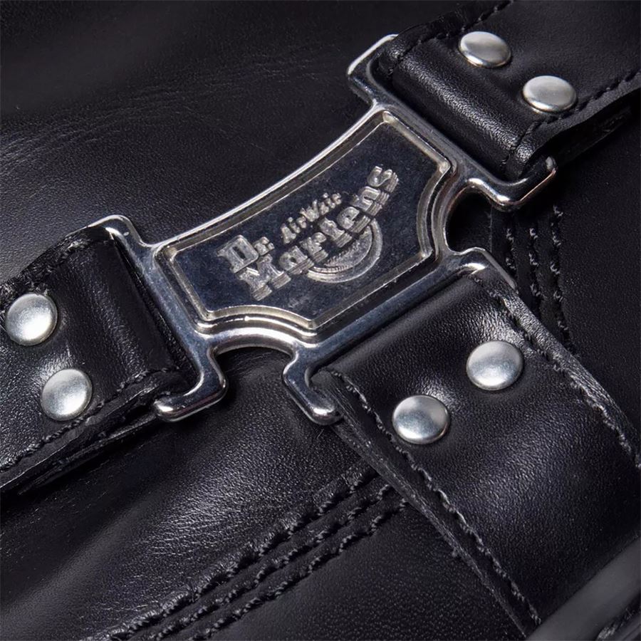 Anistone Hi stivale biker in pelle da donna Dr Martens | 32199001