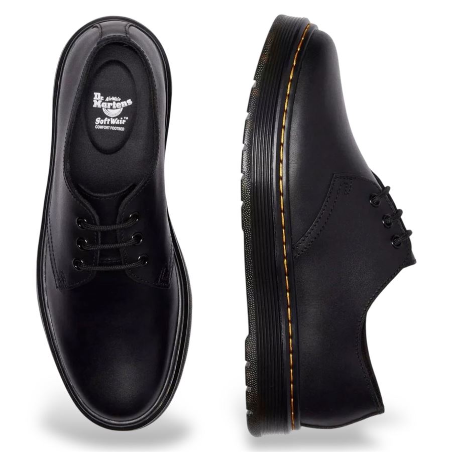 Brookline Lo sneakers unisex uomo donna in pelle Dr Martens | 41553001