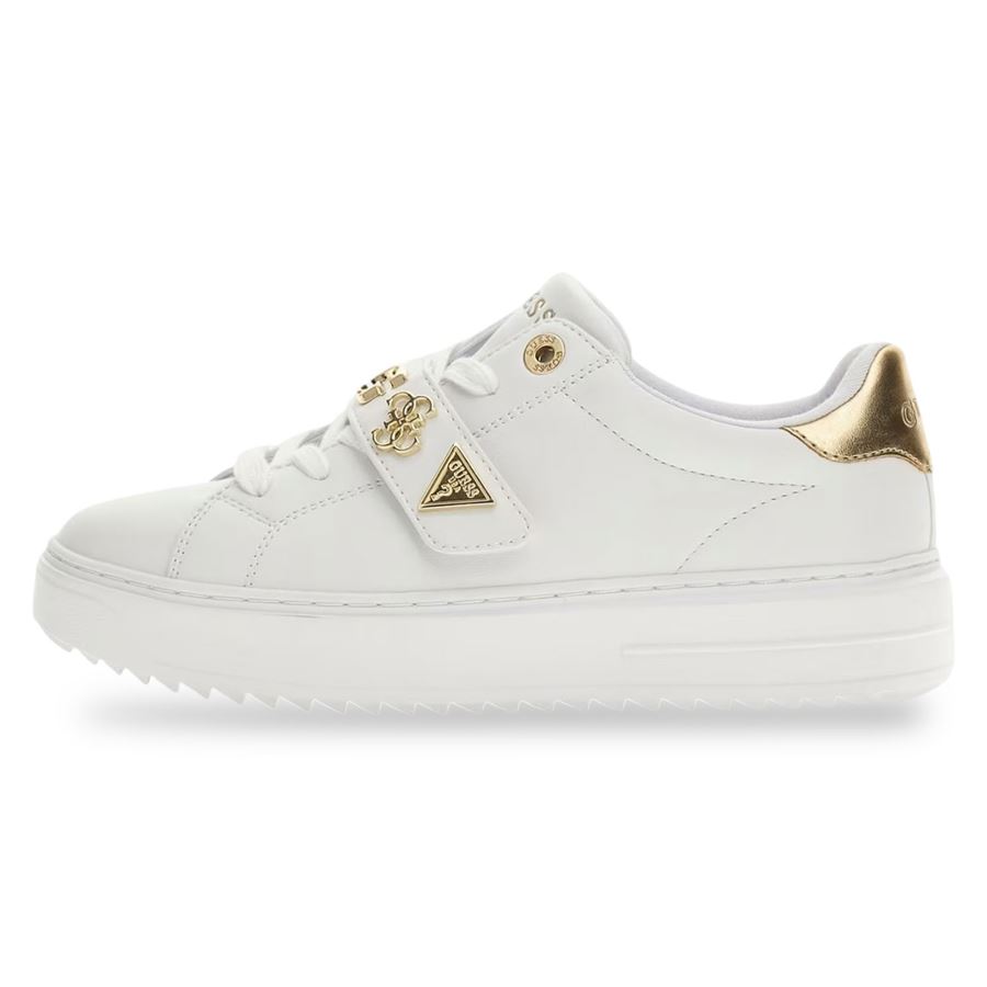 Drift 4G Logo Peony sneakers da donna Guess | FLTDRIELE12WHITE