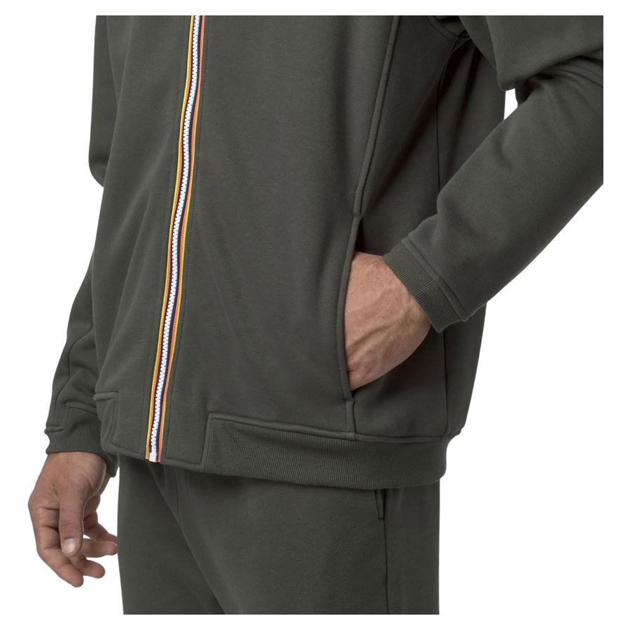 Pepin Brushed Pc giacca in pile da uomo K-Way | K4147MWWMR