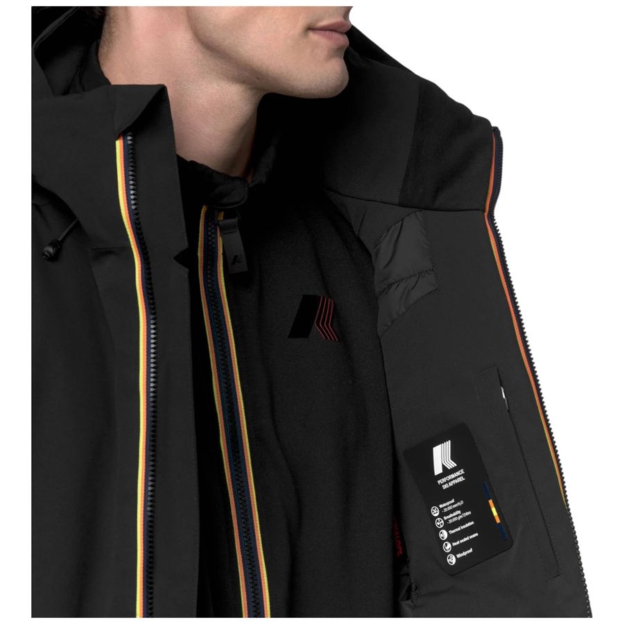 Lesarc 2L Twill giubbetto da sci uomo K-Way | K5123YWUSY