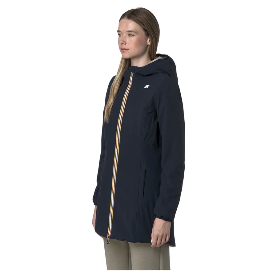 Denise St Warm Reversible giubbino da donna K-Way | K6128UWBBC
