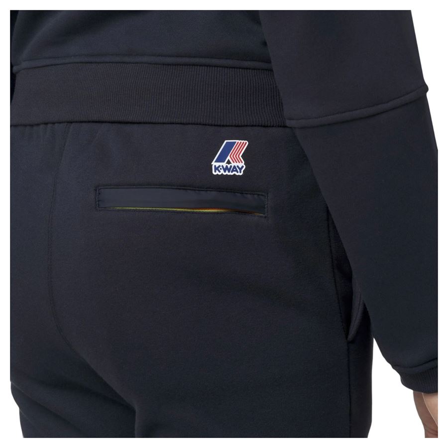 Philbert Brushed Pc pantaloni tuta da uomo con cintura regolabile K-Way | K81374WK89