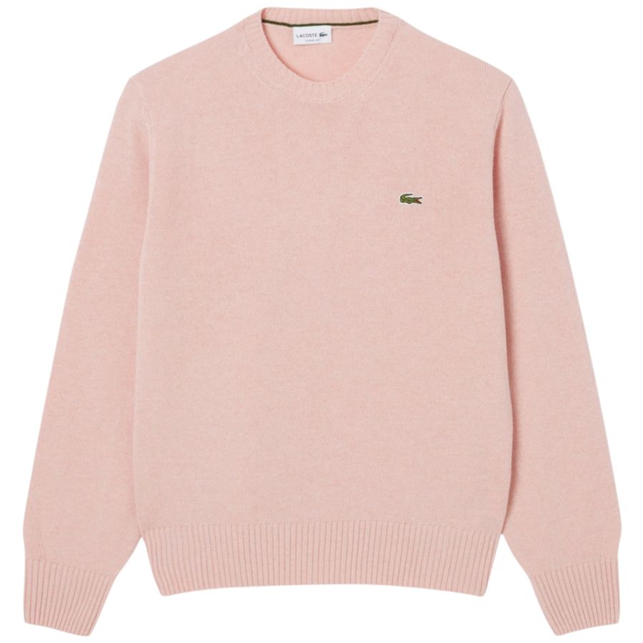 Maglione a girocollo in lana cardata da uomo Lacoste | AH29169IG