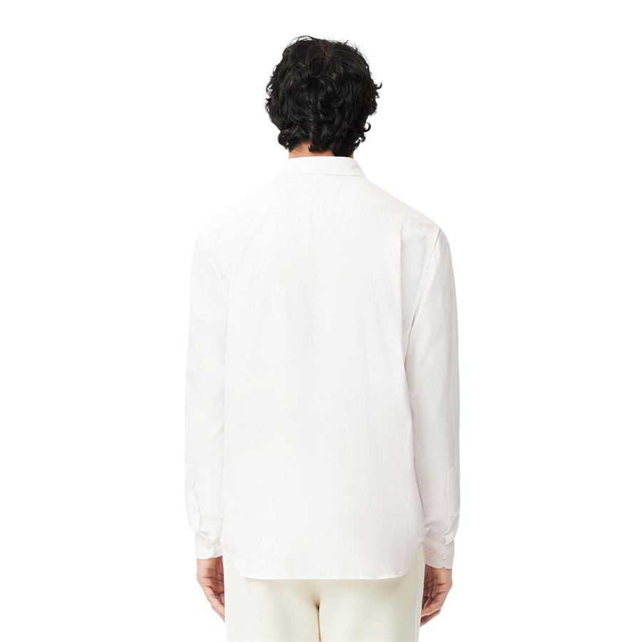 Camicia da uomo in cotone premium regular fit Lacoste | CH2933001