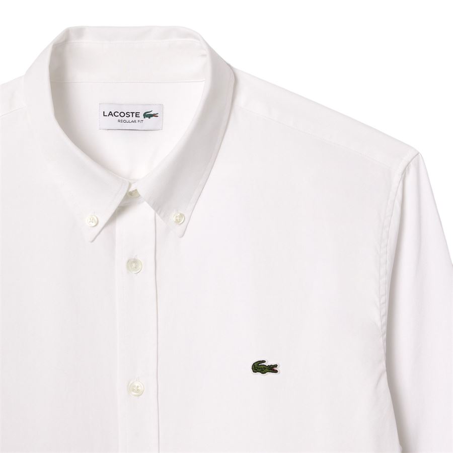 Camicia da uomo in cotone premium regular fit Lacoste | CH2933001
