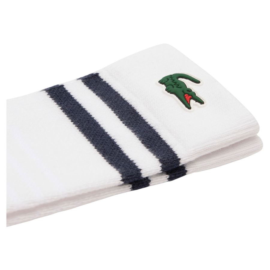 Calzini sportivi traspiranti in cotone unisex uomo donna Lacoste | RA1095522
