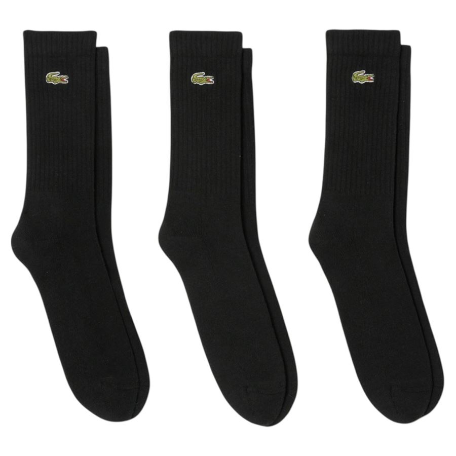 Confezione di 3 paia di calzini sportivi unisex uomo donna Lacoste | RA41828VM