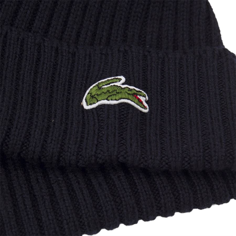 Berretto in lana spazzolata a costine Lacoste | RB0001166