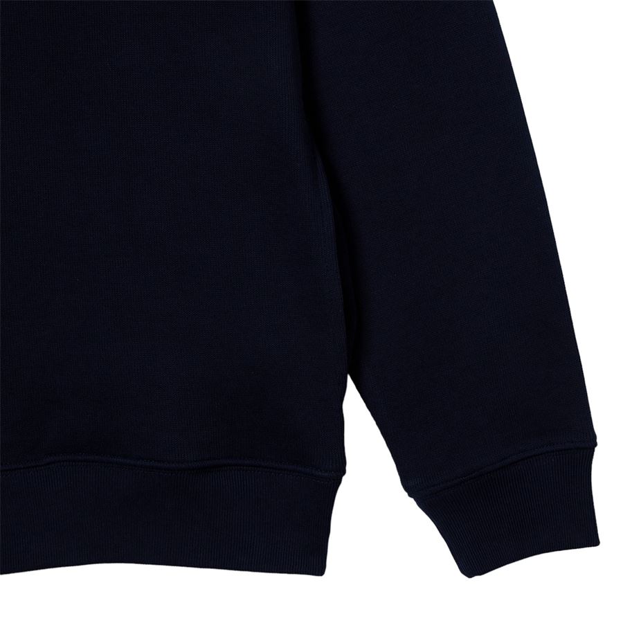 Felpa da uomo interlock con collo alto e zip Lacoste | SH1927166