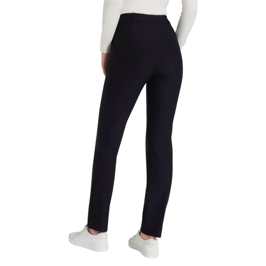 Pantalone dritto con tasche in Compact da donna Ragno | DB24PP020