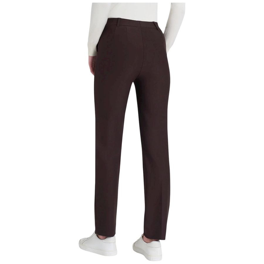 Pantalone dritto con tasche in Compact da donna Ragno | DB24PPA75