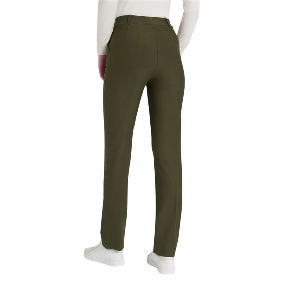 Pantalone dritto con tasche in Compact da donna Ragno | DB24PPB09