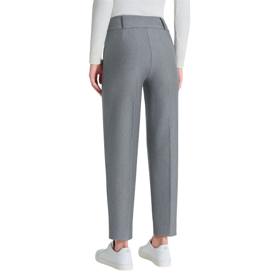 Pantalone da donna taglio carrot in Compact Ragno | DE72PF135M
