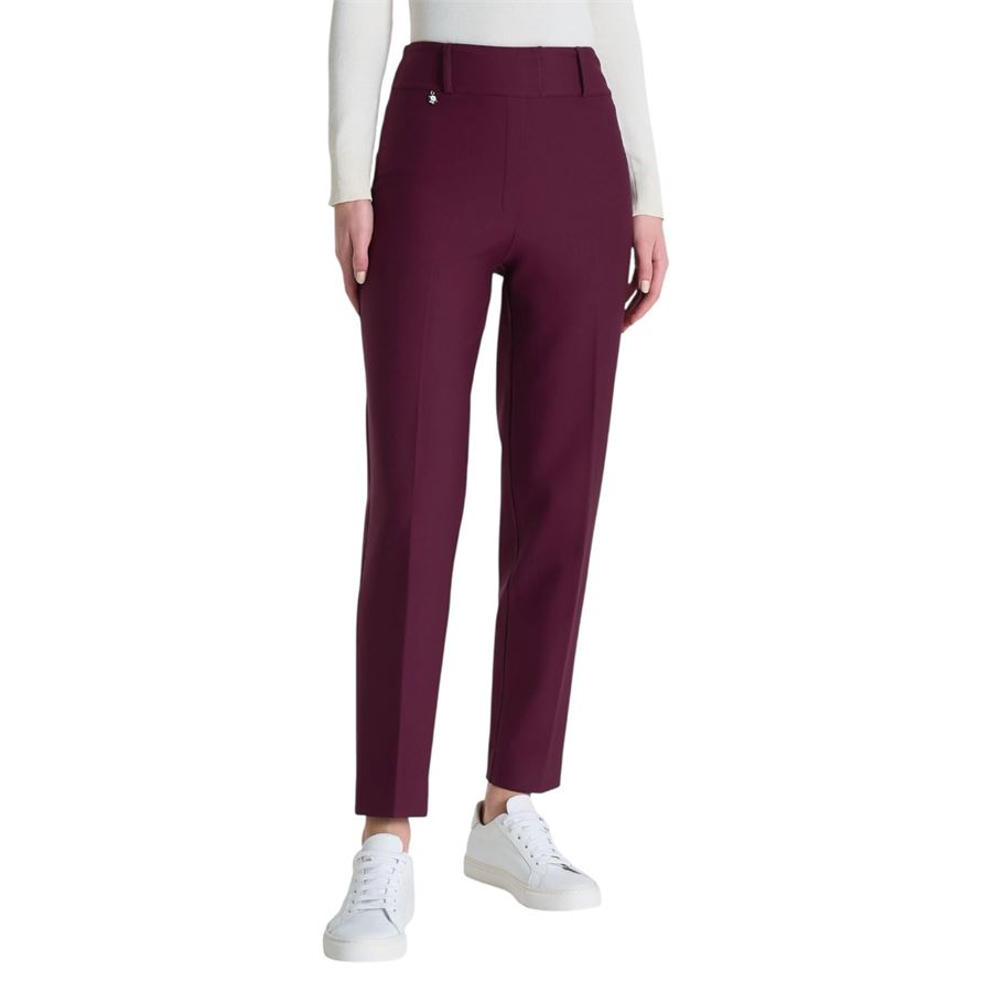 Pantalone da donna taglio carrot in Compact Ragno | DE72PFB95