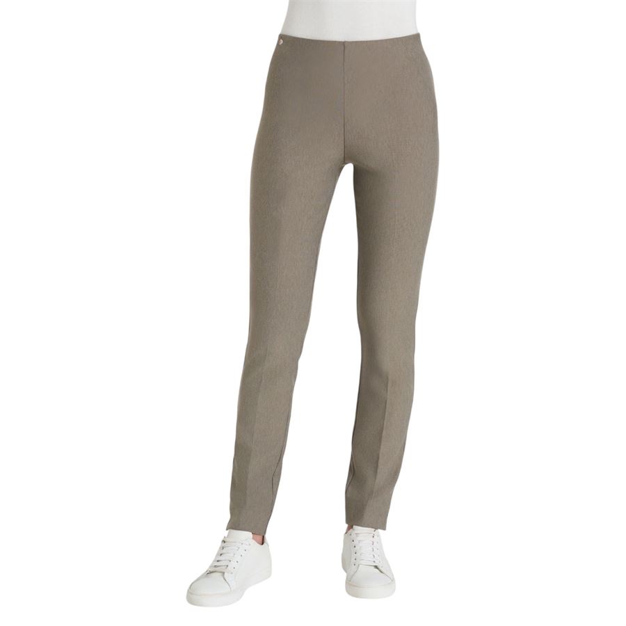 Pantalone a sigaretta con spacchetti in Compact da donna Ragno | DE72PS178M