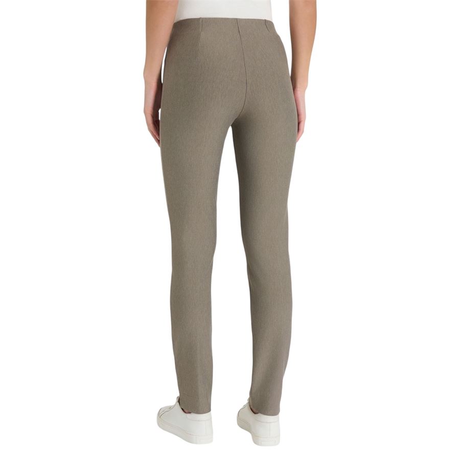 Pantalone a sigaretta con spacchetti in Compact da donna Ragno | DE72PS178M