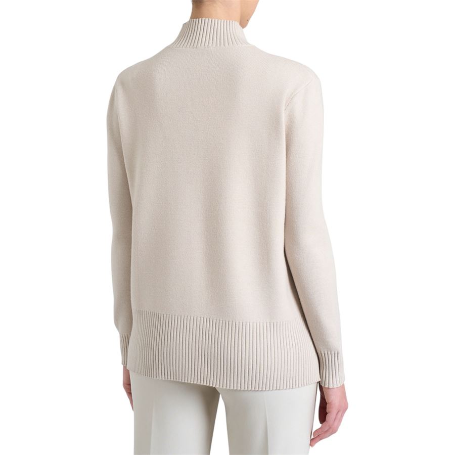 Cardigan con zip asimmetrico in Super soft da donna Ragno | DN53MJ786