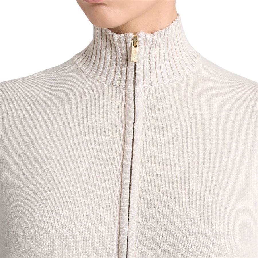Cardigan con zip asimmetrico in Super soft da donna Ragno | DN53MJ786