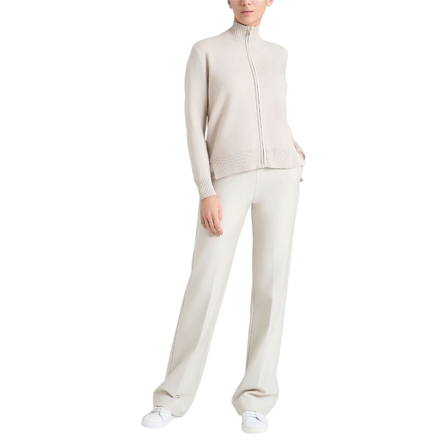 Cardigan con zip asimmetrico in Super soft da donna Ragno | DN53MJ786