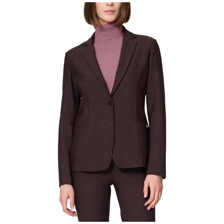Blazer da donna in felpa con due bottoni in Compact Ragno | DO23GAA75