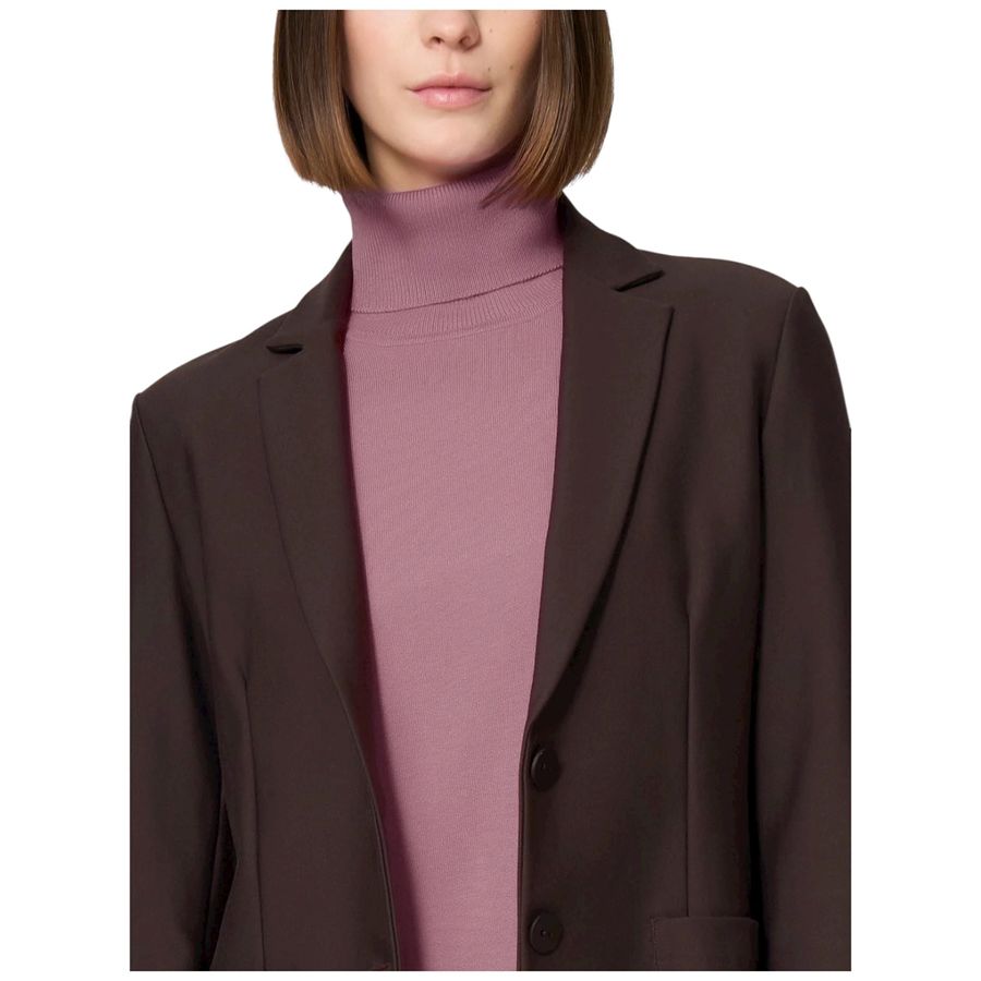 Blazer da donna in felpa con due bottoni in Compact Ragno | DO23GAA75