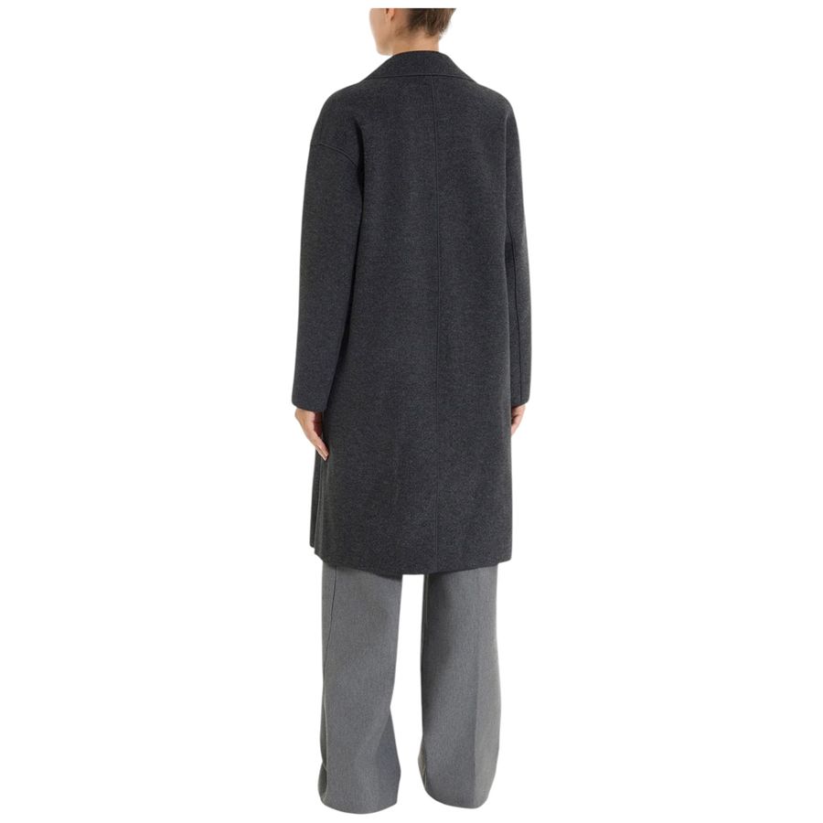 Cappotto da donna con bottoni in Vegan Wool Ragno | DQ61KW489M