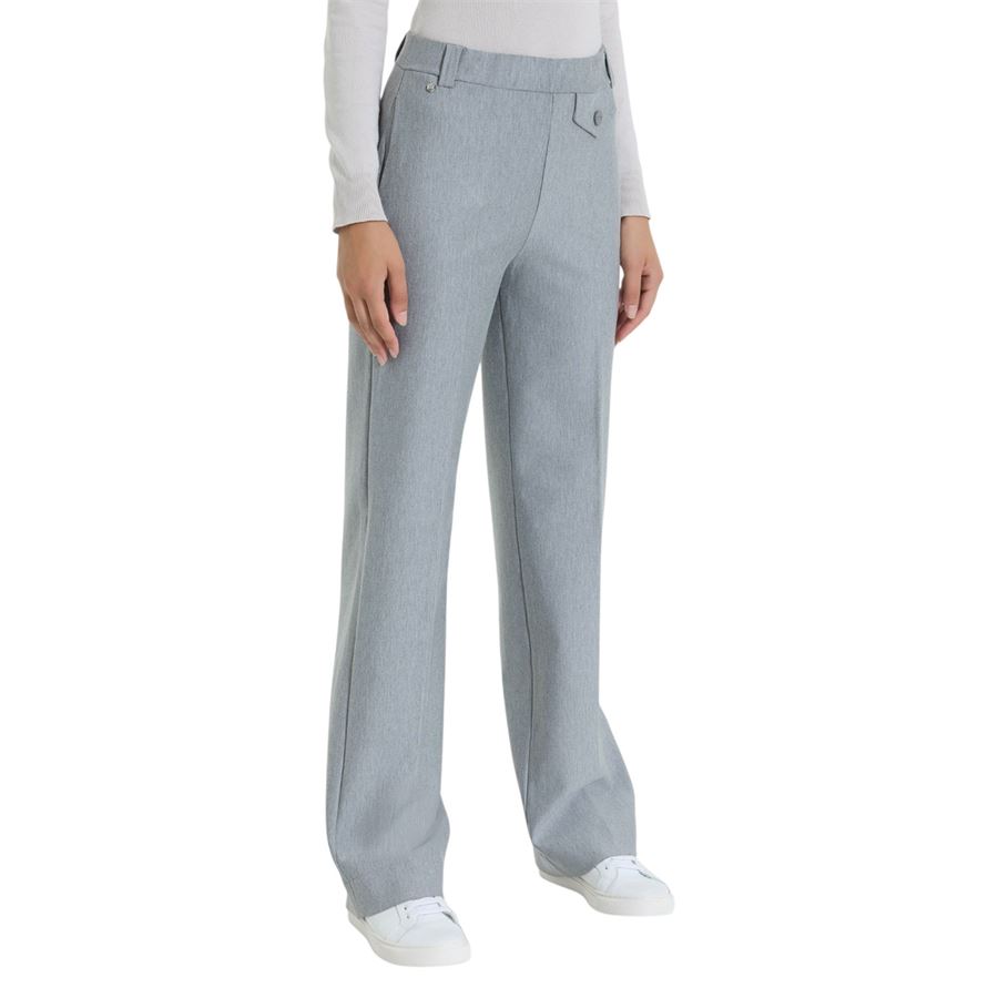 Pantalone ampio con taschino in Compact da donna Ragno | DR22PE135M