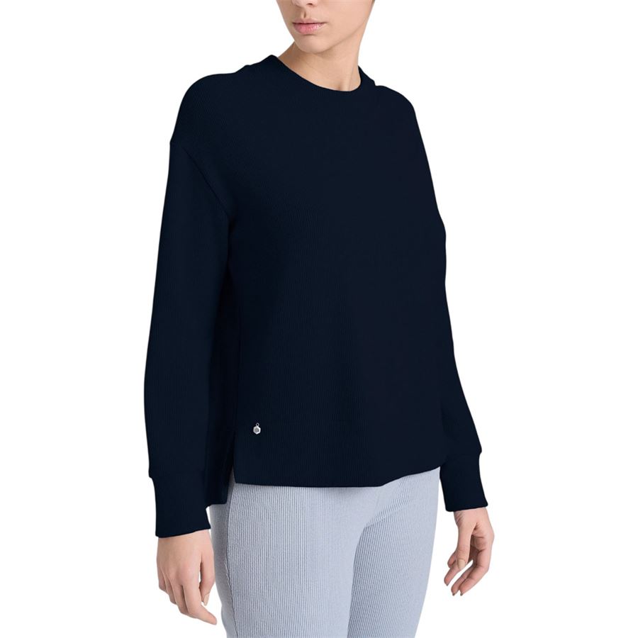 Felpa girocollo in Velvet da donna Ragno | DR23X9078