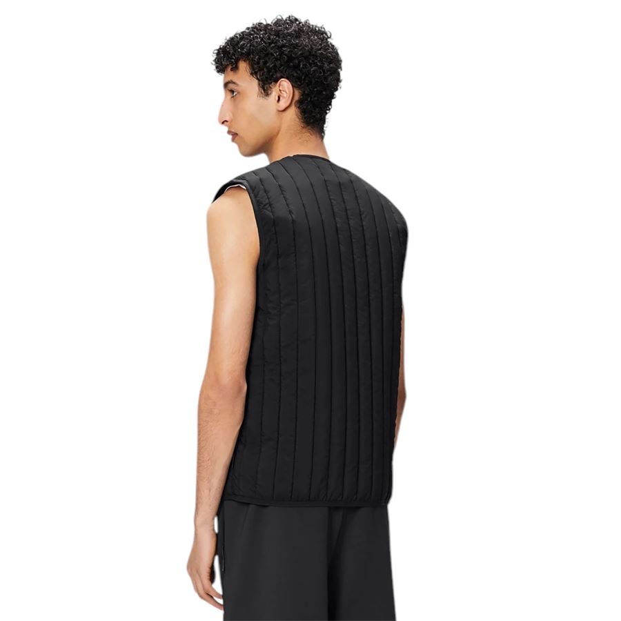 Banja Liner Vest smanicato da uomo Rains | RA21660BLA
