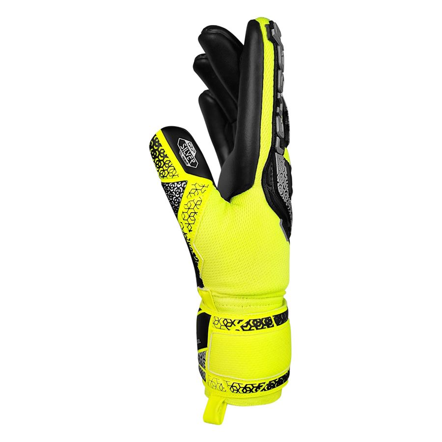 Attrakt Freegel Silver guanti da portiere uomo Reusch | 55702352025