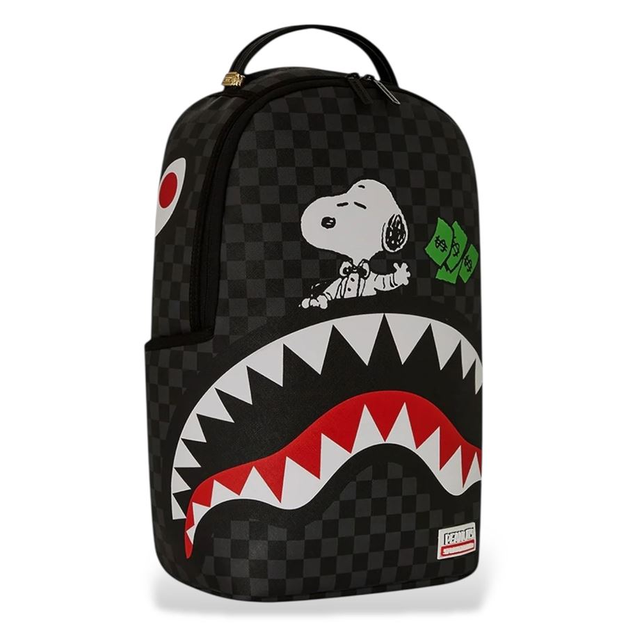 Snoopy Top Shark Money Dlxsv Backpack zaino Sprayground | 910B7741NSZ