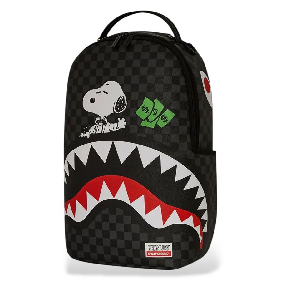 Snoopy Top Shark Money Dlxsv Backpack zaino Sprayground | 910B7741NSZ