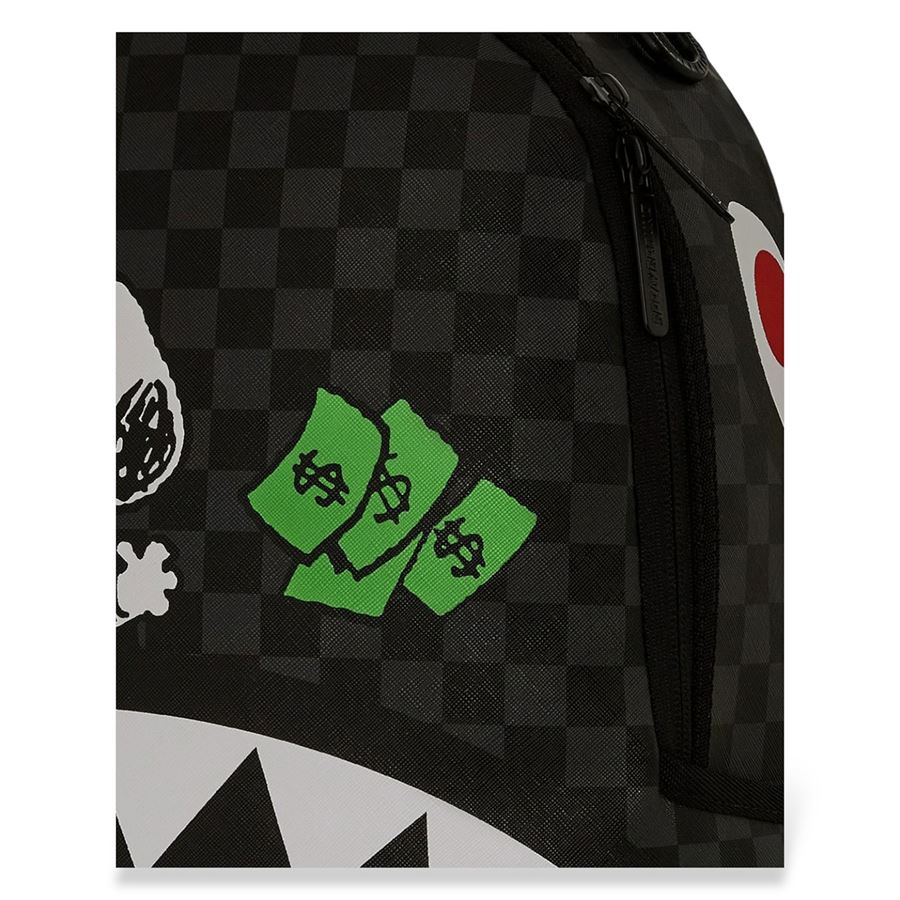 Snoopy Top Shark Money Dlxsv Backpack zaino Sprayground | 910B7741NSZ
