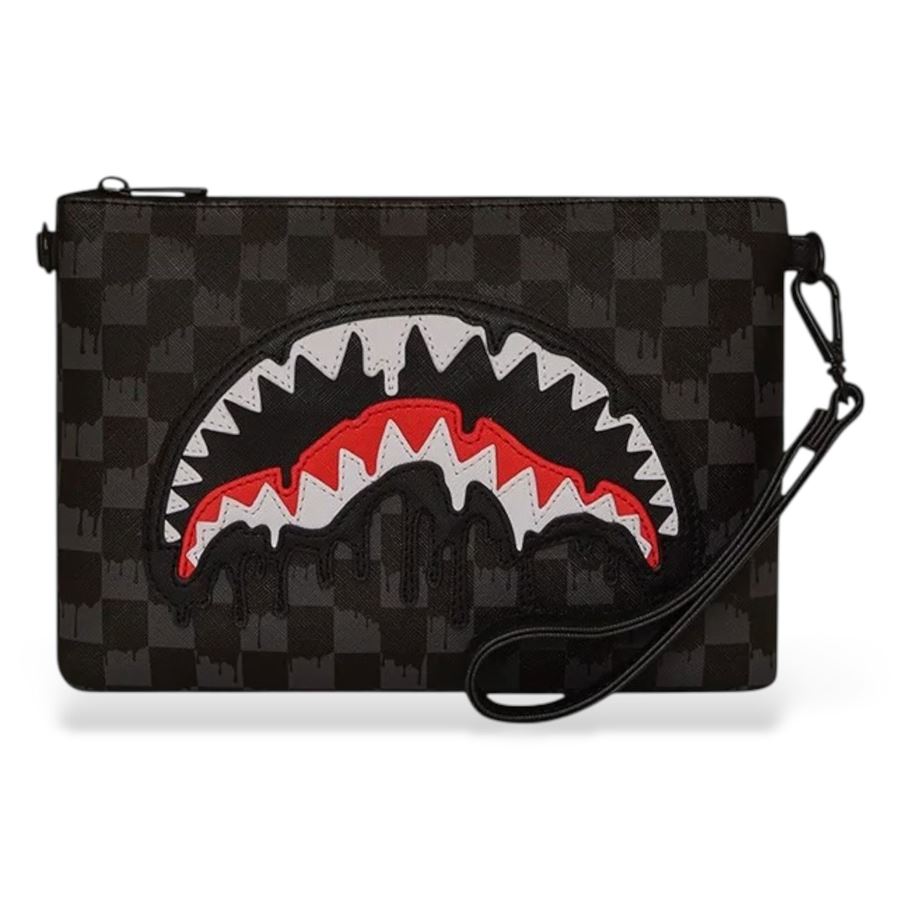 Dripping Sharks In Paris Crossover Clutch pochette Sprayground | 910B7969NSZ