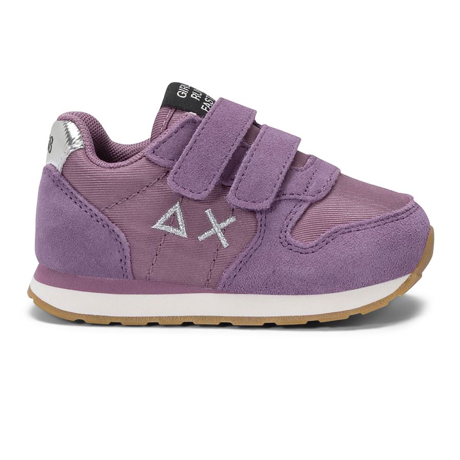 Girl's Ally Gold Silver sneakers da bambina Sun68 | Z45402F79