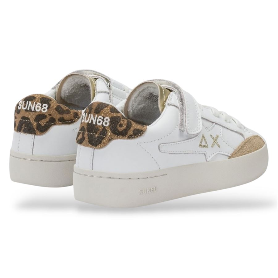 Girl's Katy Leather Anim (Kid) sneakers da bambina Sun68 | Z45435K0143