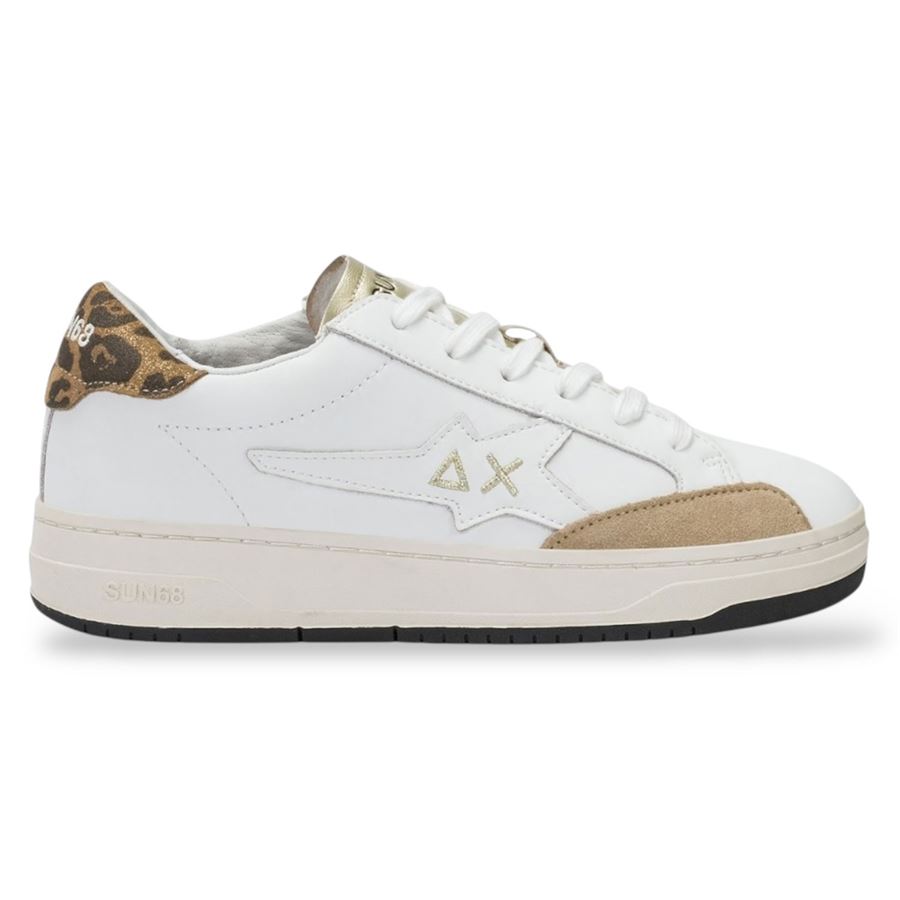 Girl's Katy Leather Anim (Teen) sneakers da bambina Sun68 | Z45435T0143