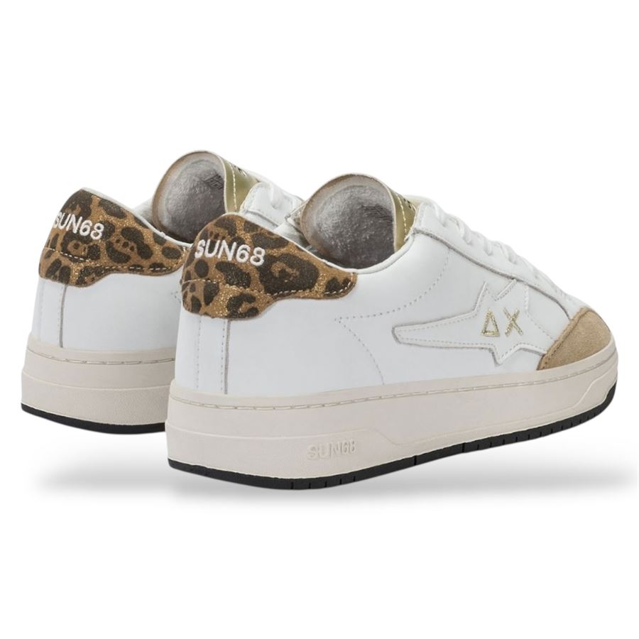 Girl's Katy Leather Anim (Teen) sneakers da bambina Sun68 | Z45435T0143