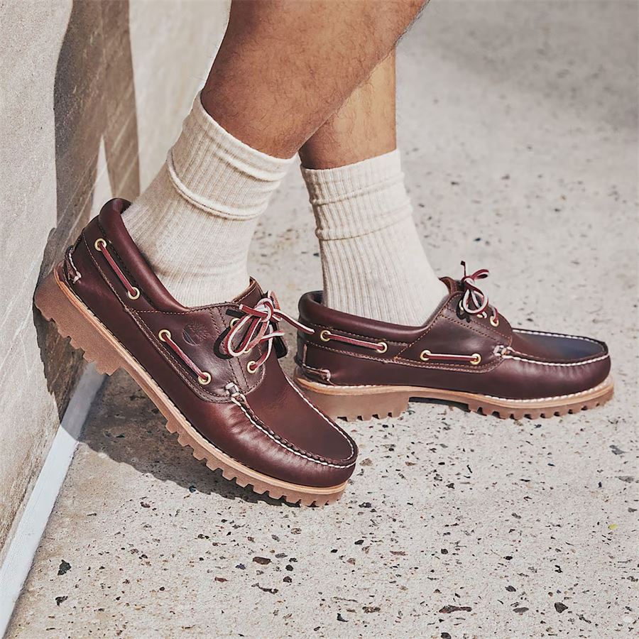 Authentic Boat Shoes 3-Eye Lug Handsewn scarpa da barca Timberland da uomo Timberland | TB0300032141