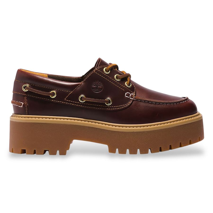 Stone Street Boat Shoes scarpa da barca con plateau da donna Timberland | TB0A2QDMD571