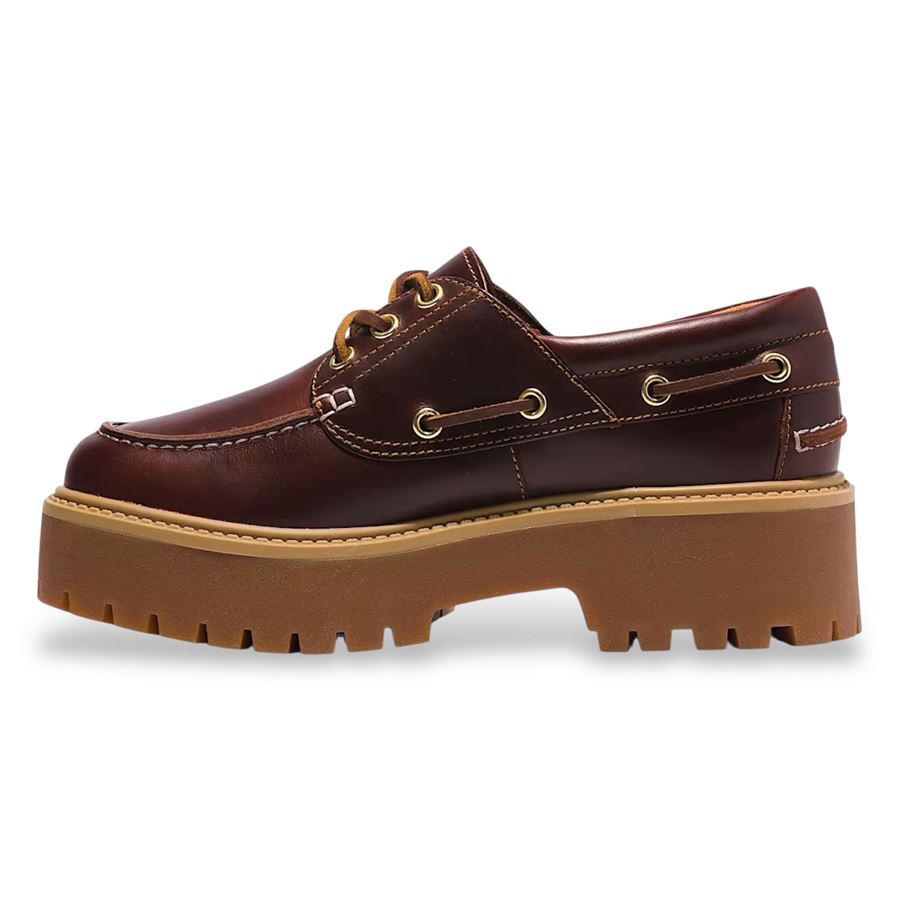 Stone Street Boat Shoes scarpa da barca con plateau da donna Timberland | TB0A2QDMD571