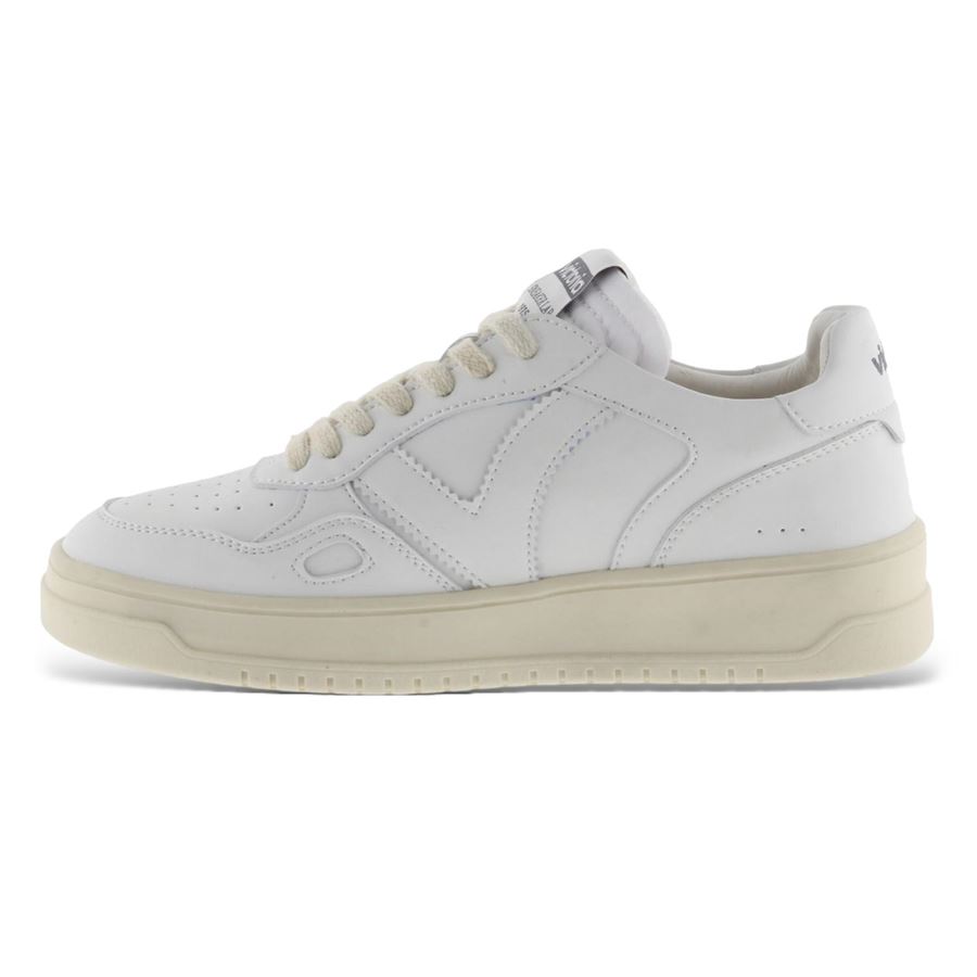 Seul Effetto Pelle sneakers unisex uomo donna Victoria | 1257100BLANCO