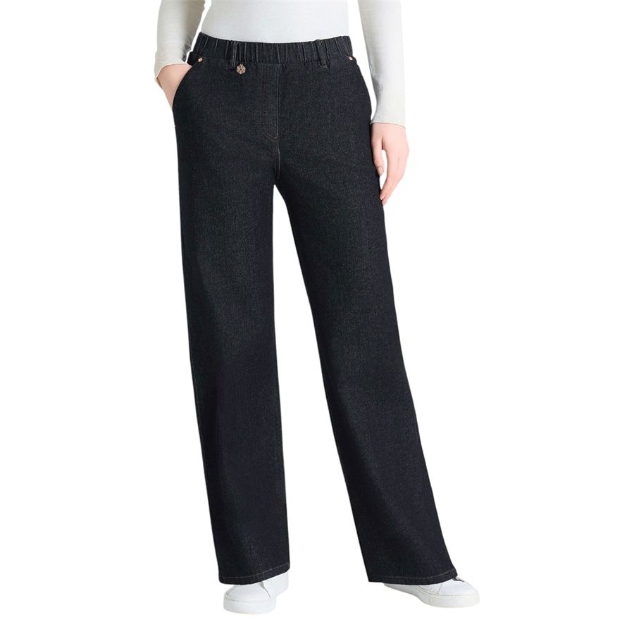 Jeans ampio con tasche in Heritage Denim da donna Ragno | DR50PEC14