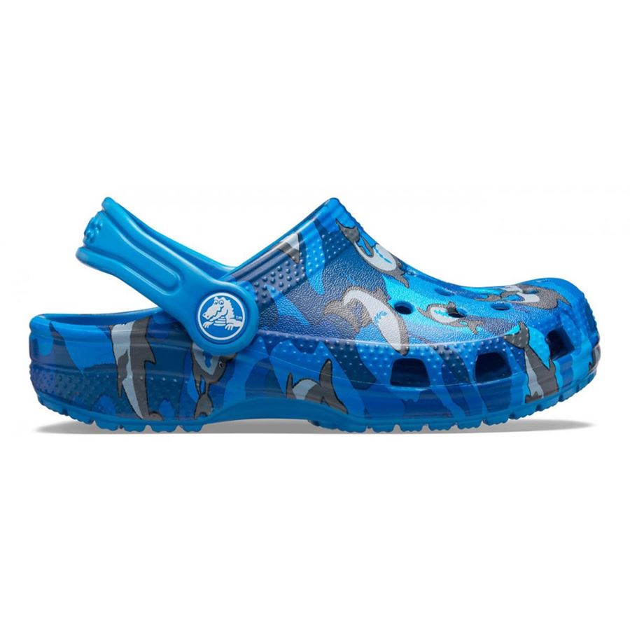 CLASSIC SHARK CLOG K Crocs | 206147PRBL