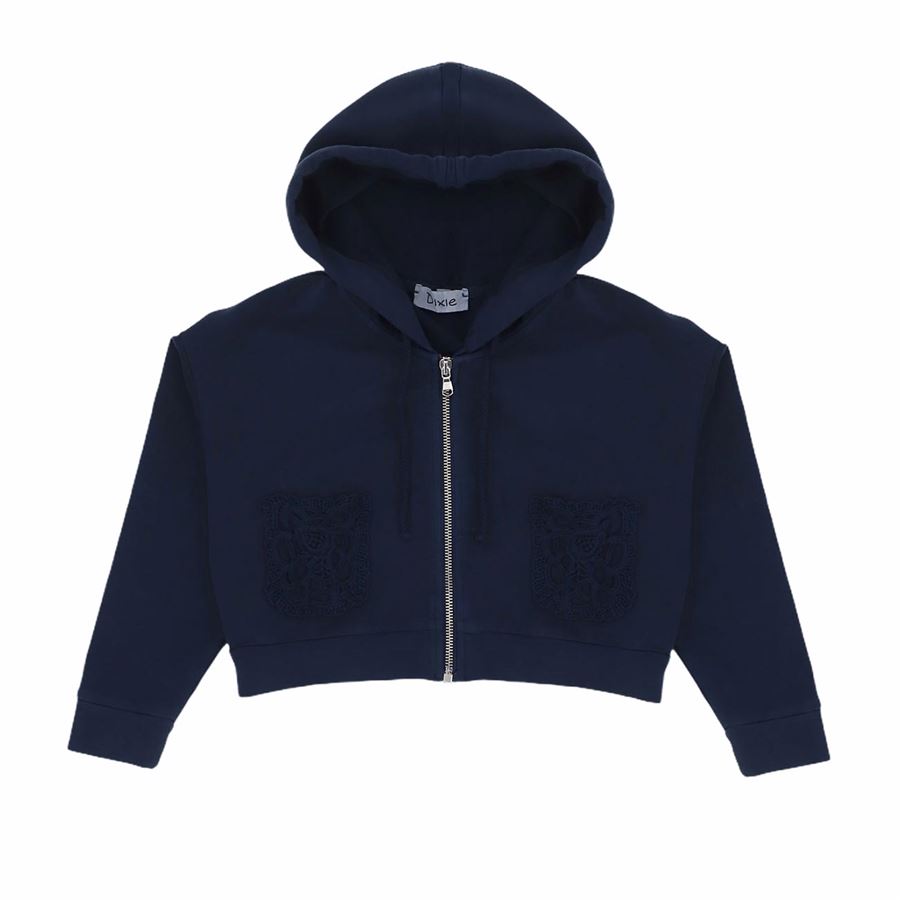 FELPA ZIP INTERA C/CAPP GIRL Dixie | LK030423635