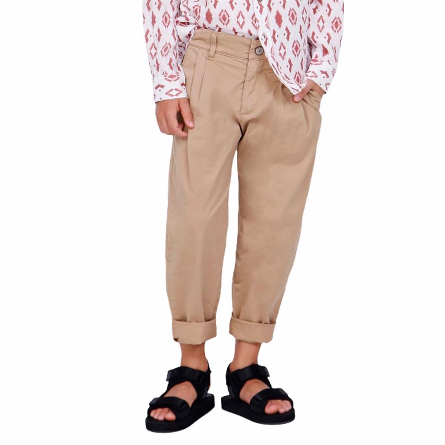 PANTALONE SLOUCHY CON PINCES GIRL Please | PH93/B12B1801